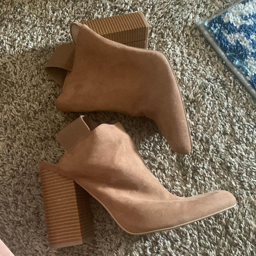 Ny&Co Camel Suede